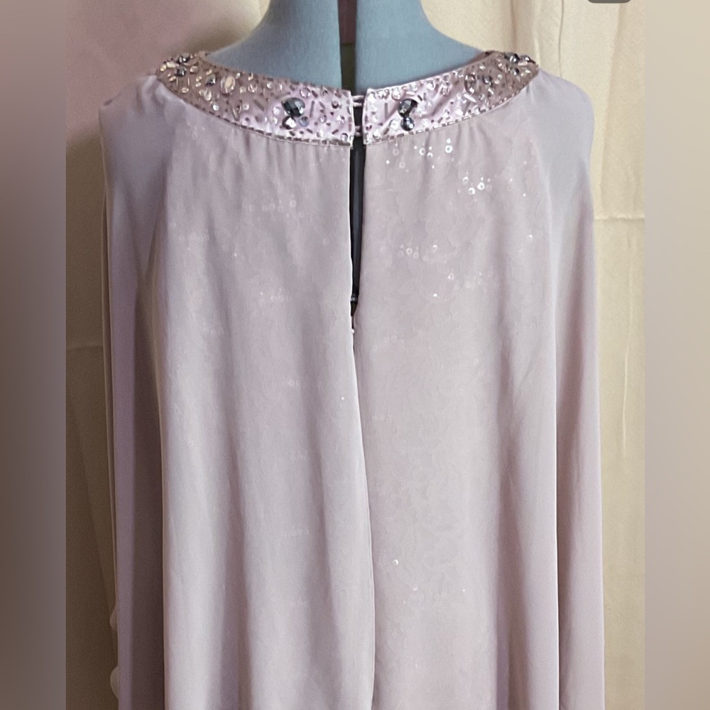 Ignight Evenings By Camille La Vie Blush Mother Of The Bride Long Formal Dress - Picture 10 of 13